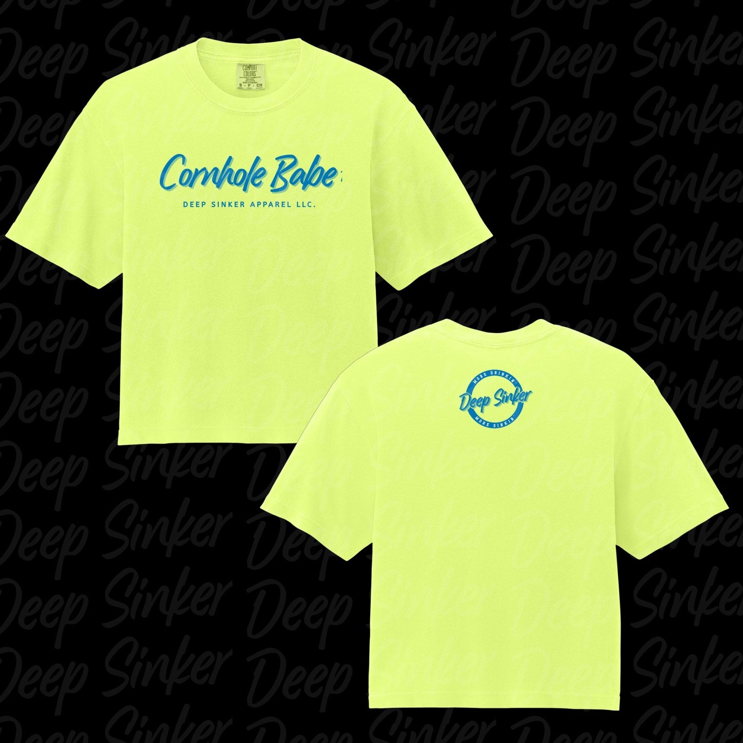 Cropped Cornhole Babe Tee