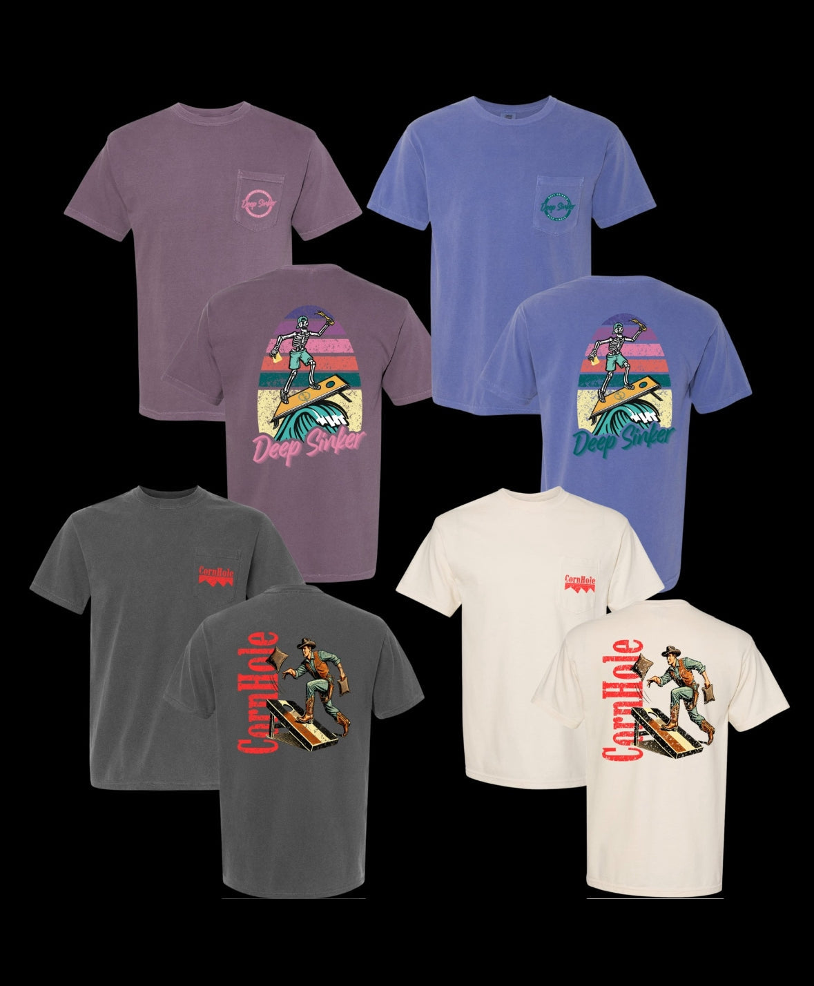 Cornhole Graphic Tees