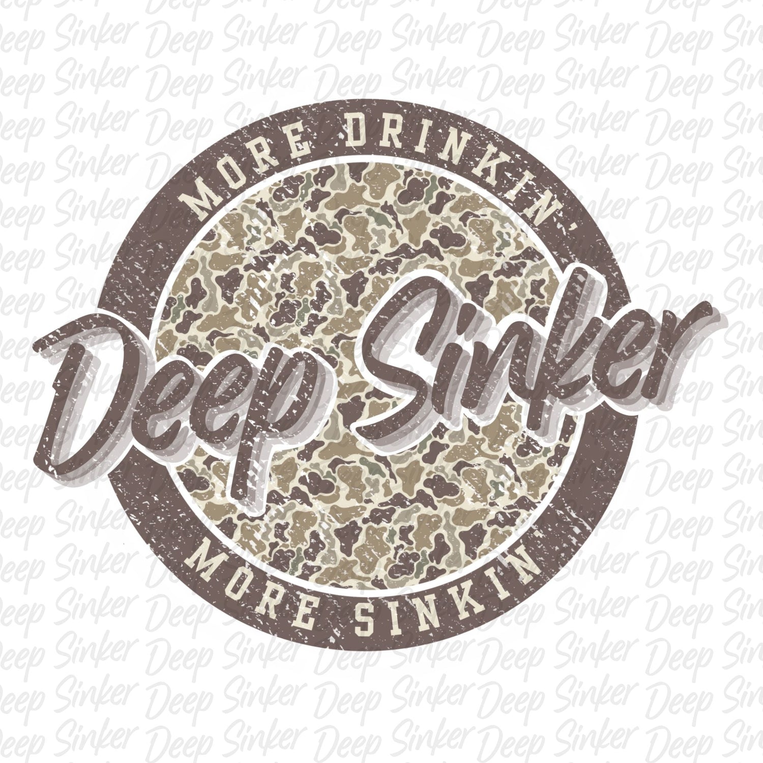 Deep Sinker Apparel Logo Gear
