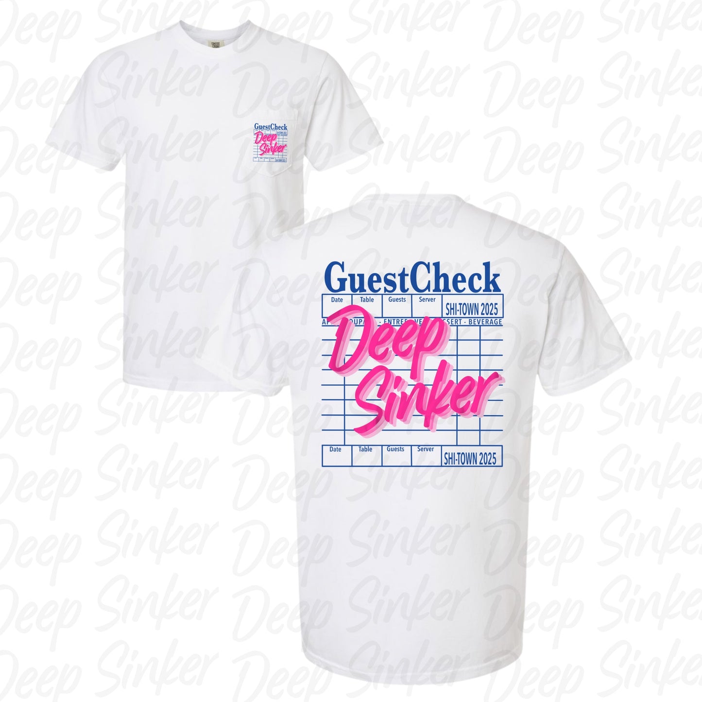 Guest Check Shi-Town Pocket Tee